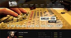Desktop Screenshot of hgstudio.com.br